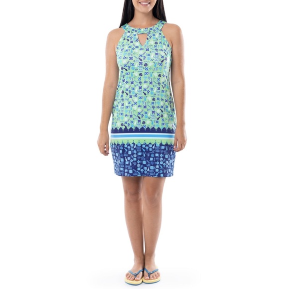Guy Harvey Tiki Time Halter Dress - Picture 2 of 16